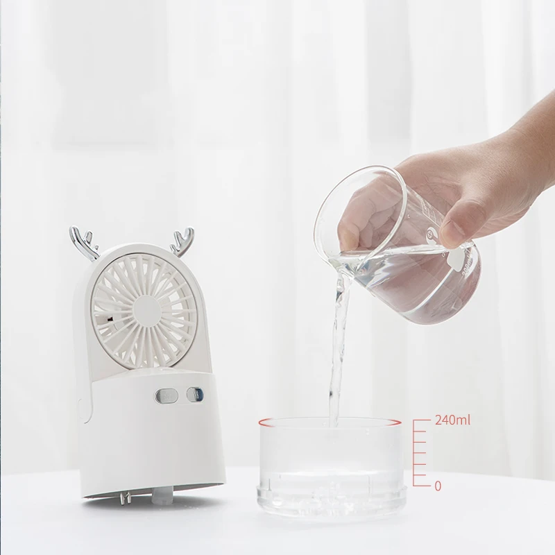 Портативный настольный мини вентилятор 2 в 1 с USB портом|Вентиляторы| |