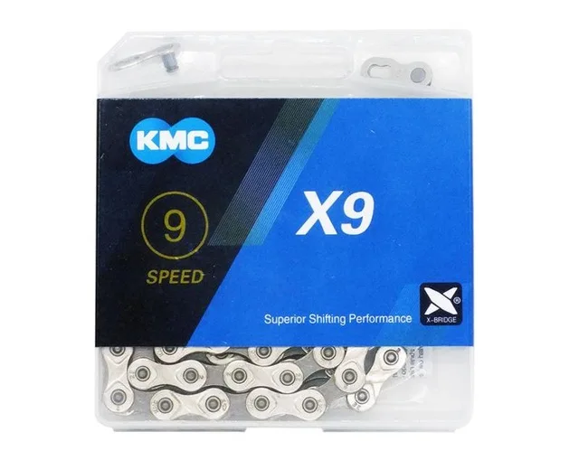 Новый KMC оригинальный X11 X10 X9 X10EL X11EL цепи 116 118L инструмент для демонтажа велосипеда