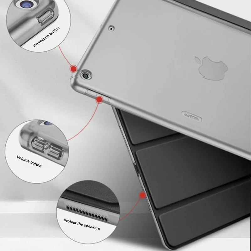 Умный чехол для Huawei MatePad 10 4 Pro 8 кожаный чехол-подставка MediaPad T5 1 дюйма AGS2-W09/L09/L03/W19