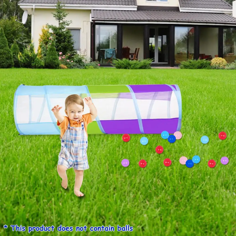 

Toddler Play Tent Tunnel Play House Crawling Passage Play House For Kids Pop Up Crawl Through Baby Tunnel Toy