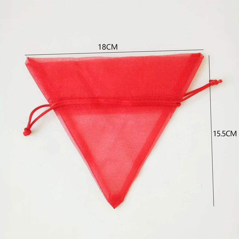 Прозрачные сумки из органзы подарок на Рождество Подарочная коробка для