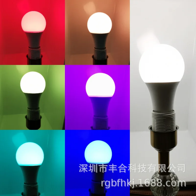Светодиодная лампа DuuToo E27 RGB точечный светильник 220 В точечная красочная умная 5 Вт