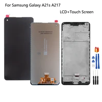 original lcd for samsung galaxy a21s a217f display touch screen digitizer assesmbly for samsung a217 sm a217fds screen lcd