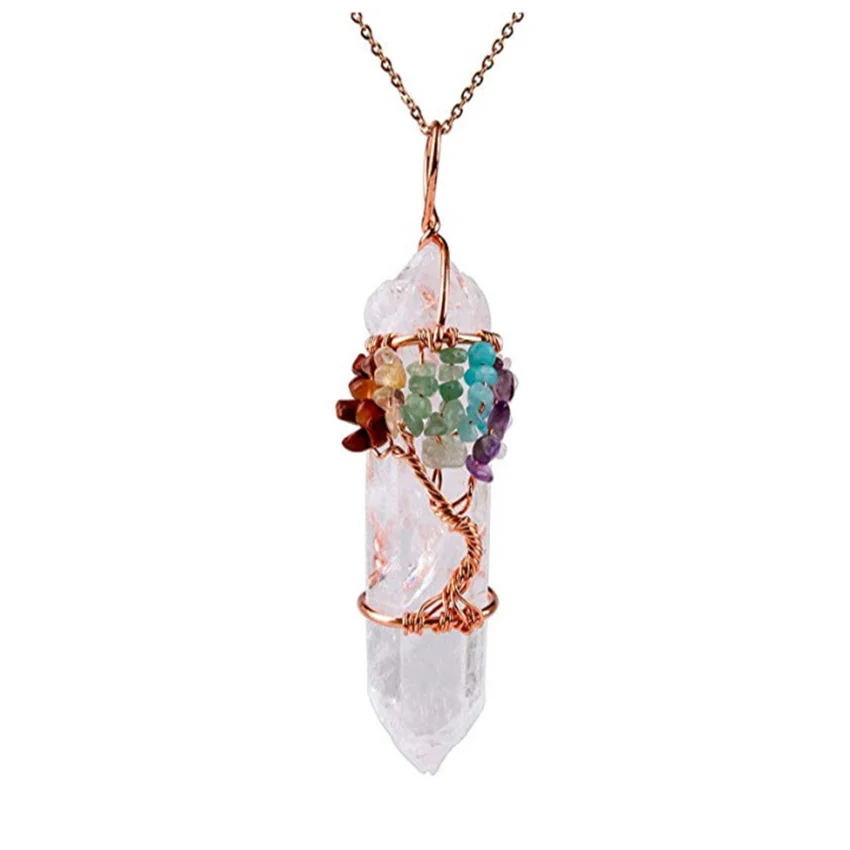 Уникальная подвеска FYJS из розового золота с проволочной оболочкой необычная