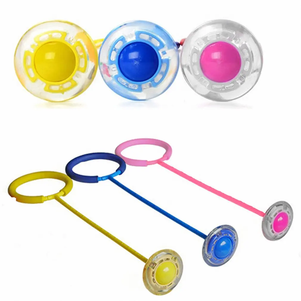 

Flash Jumping Rope Ball Kids Outdoor Fun Sports Toy Jumping Ring Ball Sport Gaming Fitness Bouncing Reaction Training Ball Toys
