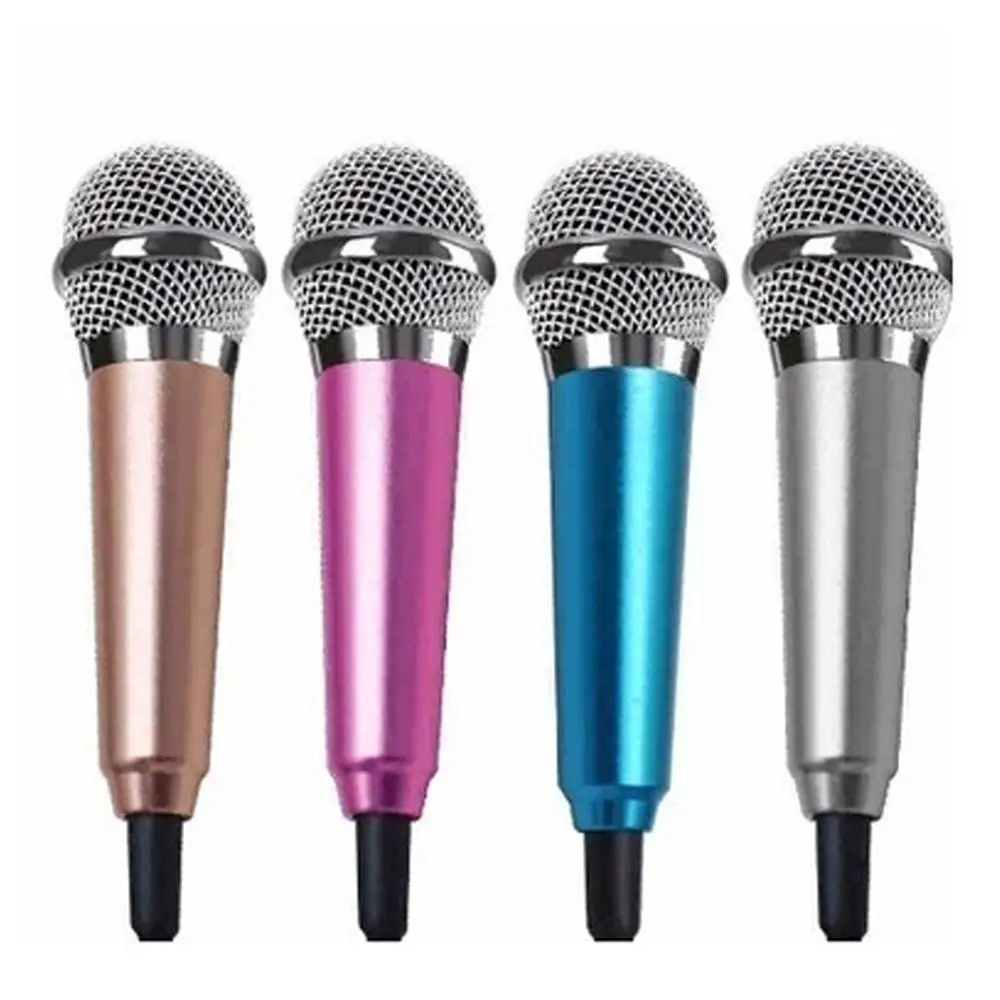 Портативный мини стерео студия Мобильный телефон микрофон мобильное