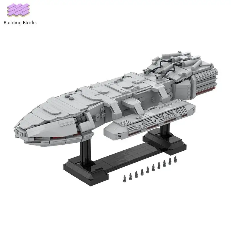 

Фильм космическая серия войны Battlestar Галактический истребитель строительные блоки кино фигурки Модель космического истребителя Кирпичи иг...