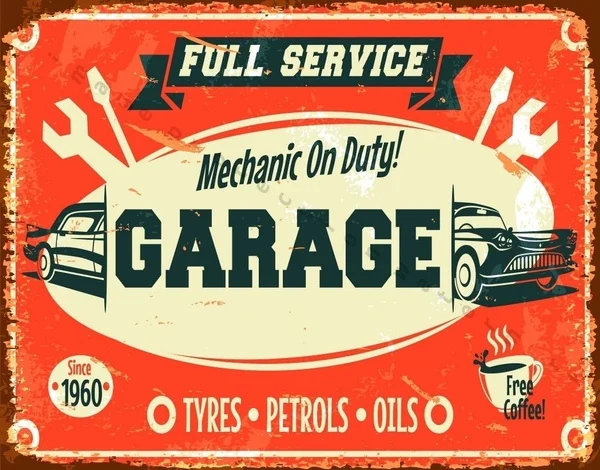 

FULL SERVICE MECHANIC ON DUTY LARGE METAL TIN SIGN POSTER ROUTE 66 AMERICAN 20X30 CM(Visit Our Store, More Products!!!)