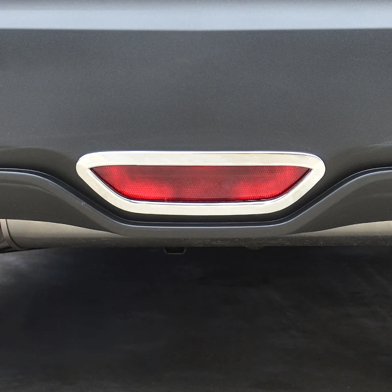 ABS автомобильные черные задние тормозные огни накладка на заднюю тормозную лампу