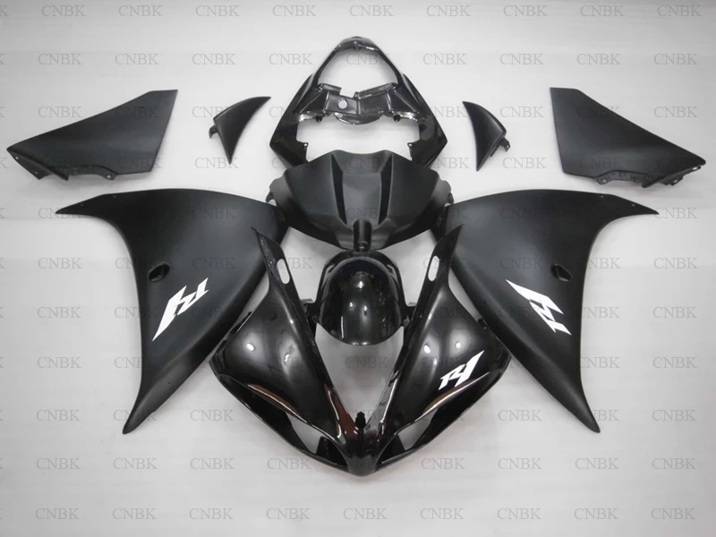 Обтекатели для YZFR1 2010 YZF1000 R1 Пластиковые обтекатели 09 10 YZF 2009 2011 черные|Полные