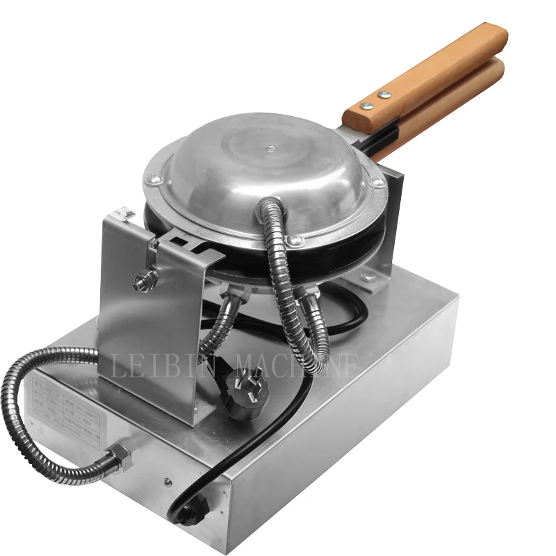 

220V Commercial Electric Egg Bubble Waffle Maker Machine Eggettes Puff Cake Iron Maker Machine Bubble Egg Cake Oven