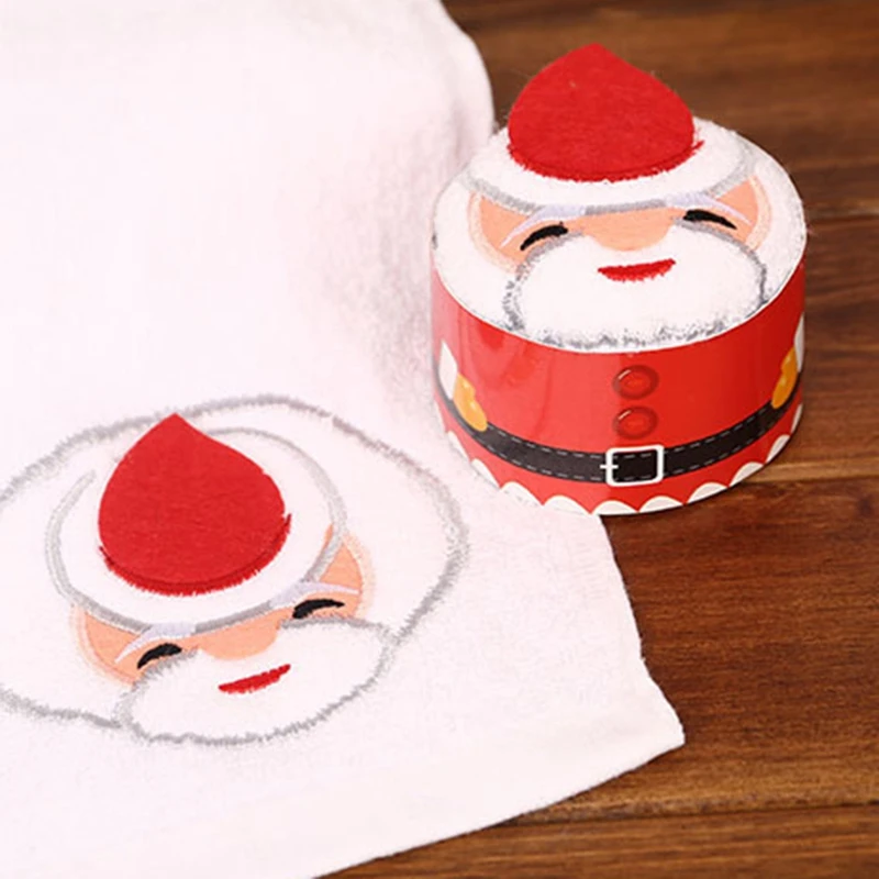 Рождественское полотенце детское для торта рождественское домашнее украшение