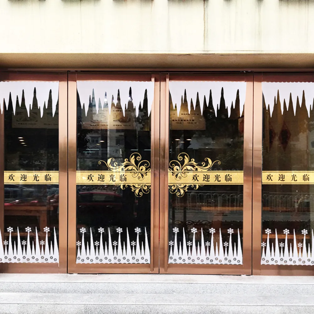 2 шт./партия Рождественская пена снежинка сосульки холодное украшение