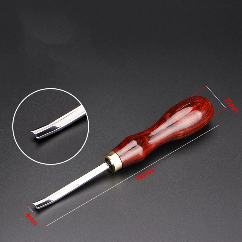 Острый кожевенный инструмент для шлифовки/полировки кромок ремни из