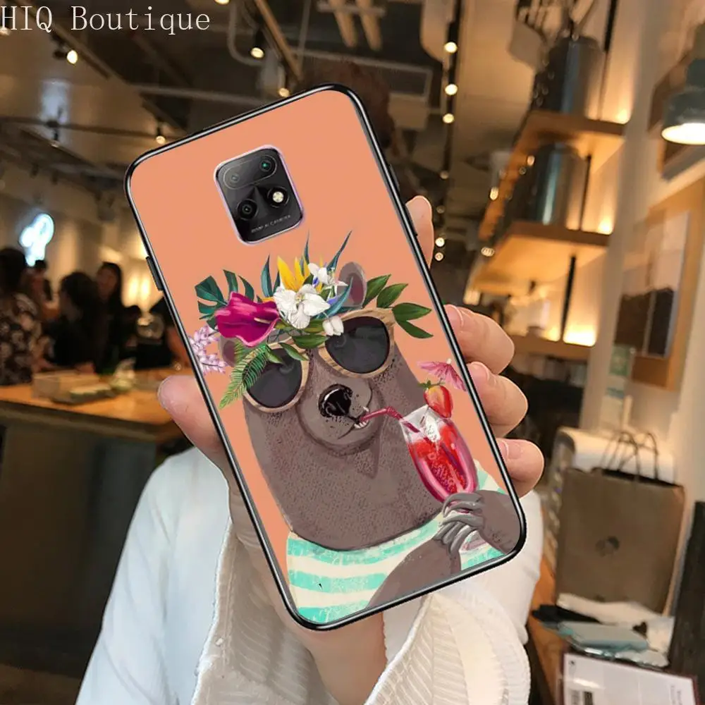 

Strange Abstract Phone Case For XiaoMi Redmi 10X 9 8 7 6 5 A Pro S2 K20 T 5G Y1 Anime Black Cover Silicone Back Pretty