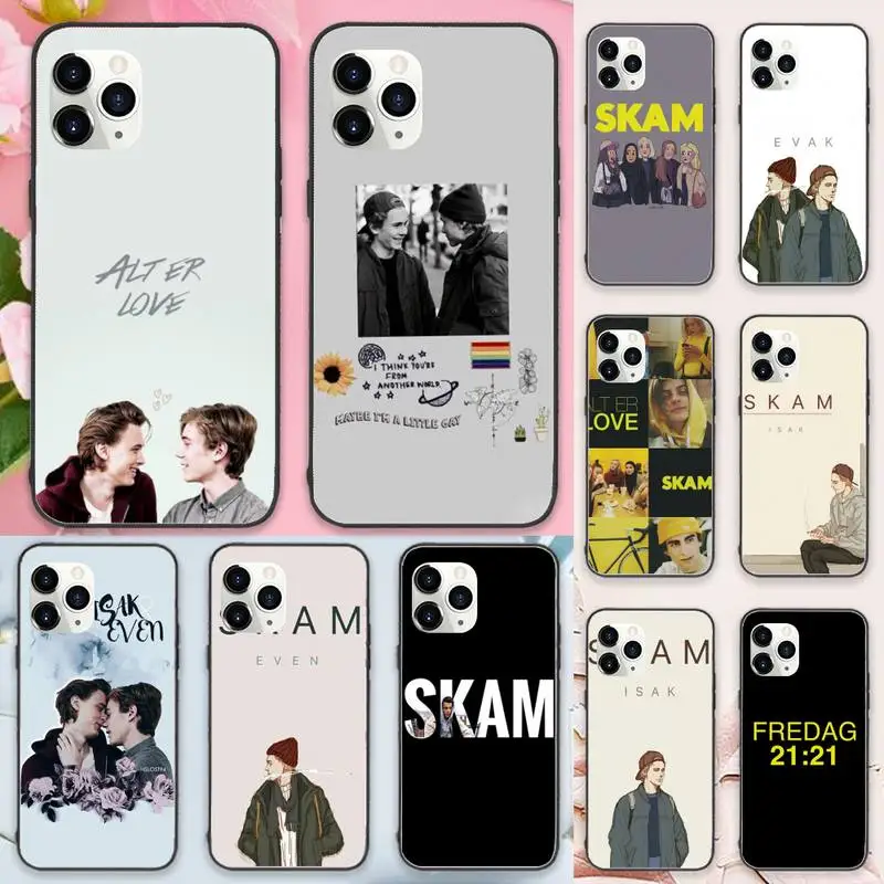 

Skam Norwegian Tv serial Phone Case For iphone 12 11 13 7 8 6 s plus x xs xr pro max mini