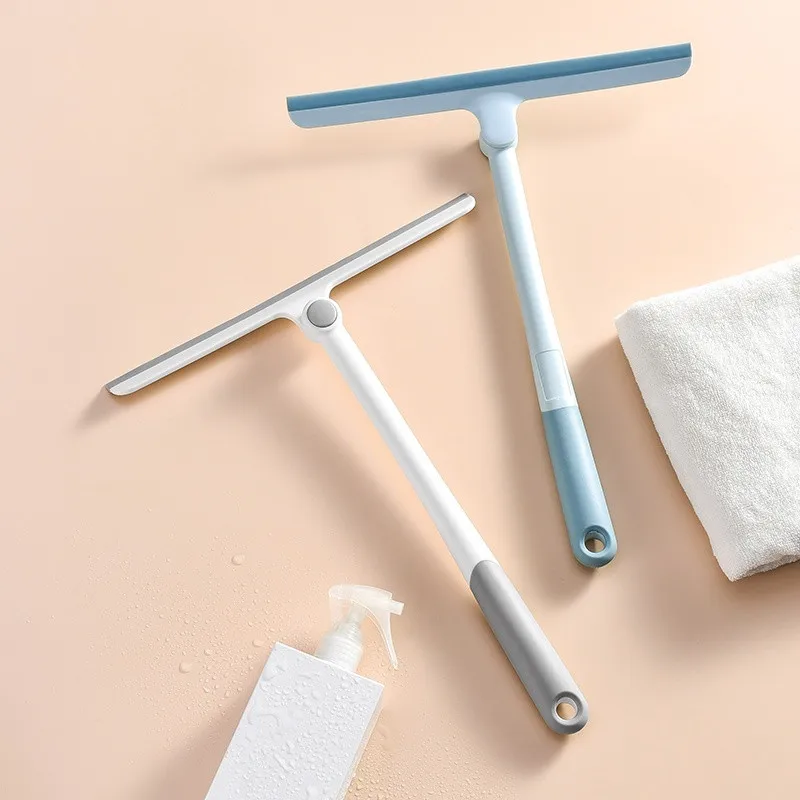 

Bathroom Glass Wiper Artifact Household Silicone Rotary Wiper Cleaning Tool Bathroom Cleaning Window Wiper