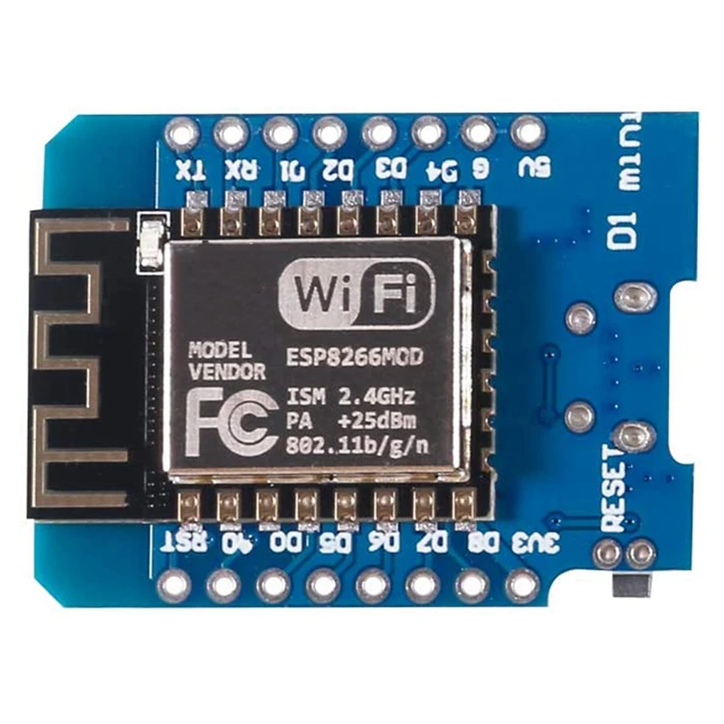 

4 Pcs D1 Mini Nodemcu 4M Bytes, Esp8266 Esp-12F Wifi Internet Modules Development Board for Arduino Wemos D1 Mini