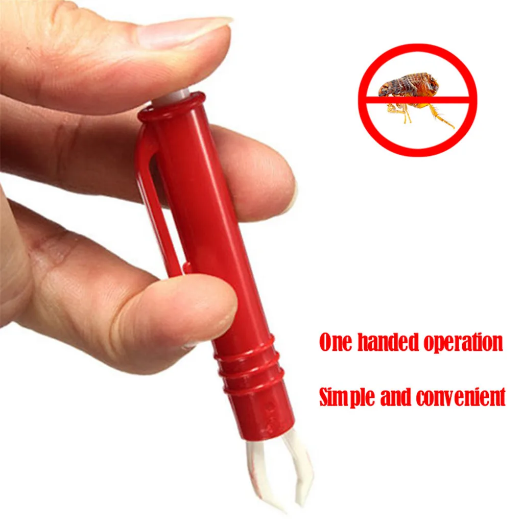 Пинцет #40 для удаления клещей у собак и флис средство инструмент кроличьих блох