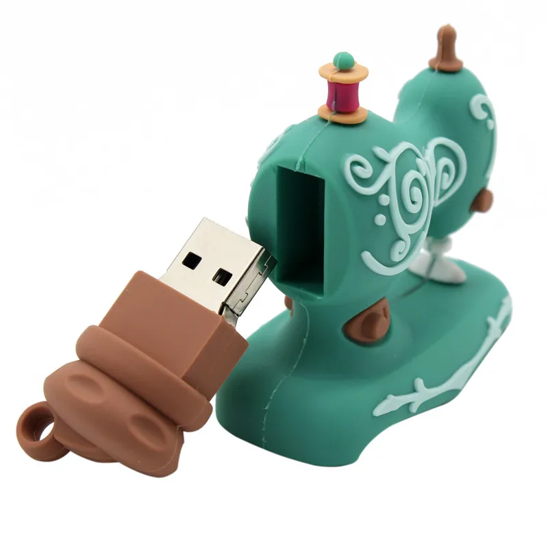 TEXT ME 64 Гб новый стиль мультфильм швейная машина модель ручки привода 4 ГБ 8 16 32 мото