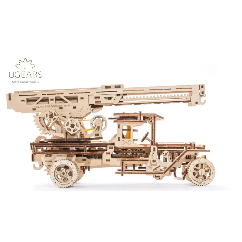 Сборная модель Ugears Пожарная лестница|Наборы для сборки моделей| |