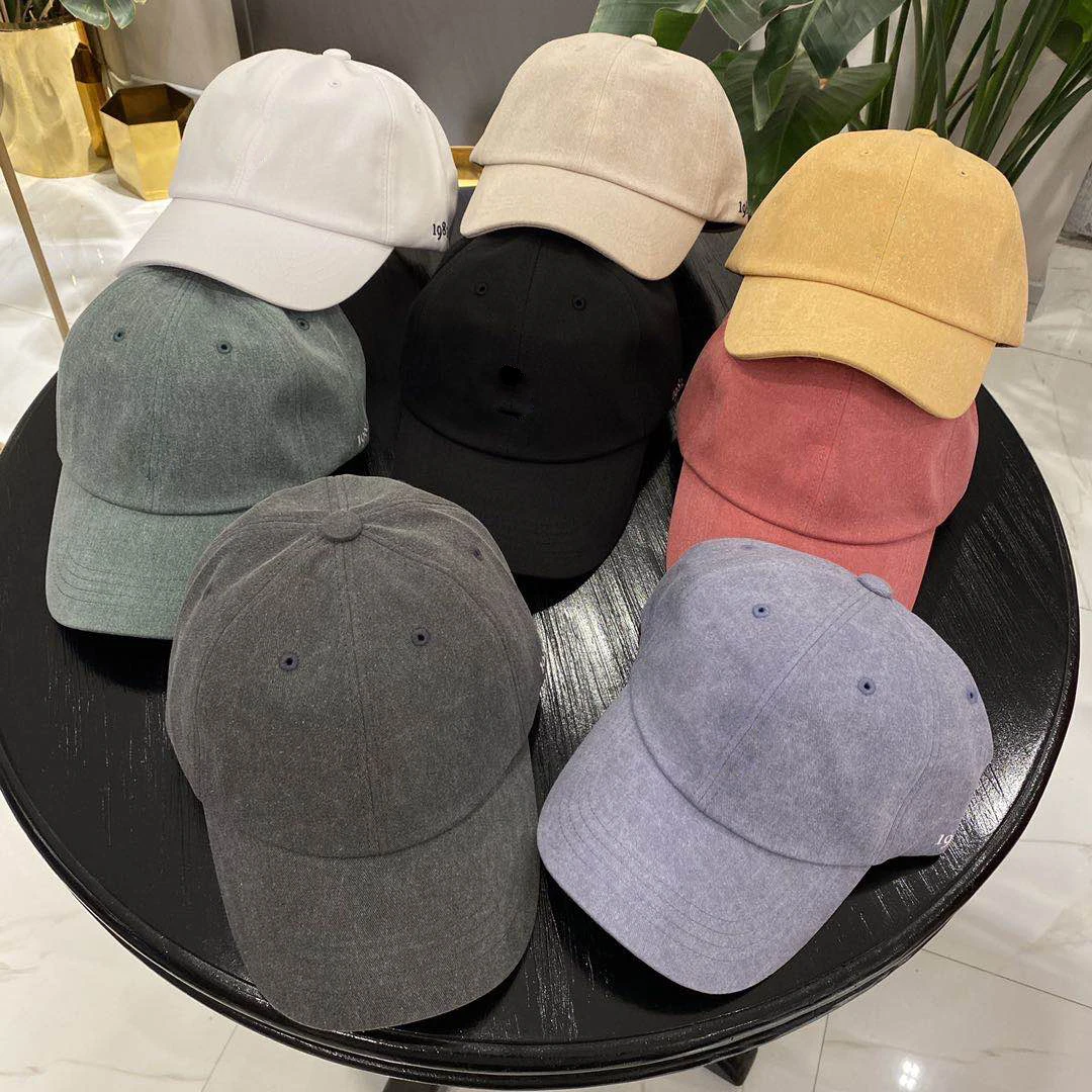 Ретро шапка для мужчин и женщин хлопковая бейсбольная кепка с прямым козырьком