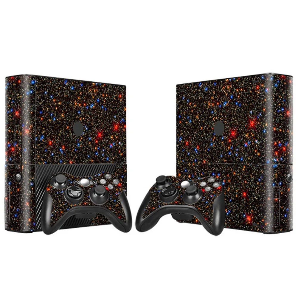 Виниловый защитный стикер для Microsoft Xbox 360 E консоль и 2 контроллера наклейка s|protector
