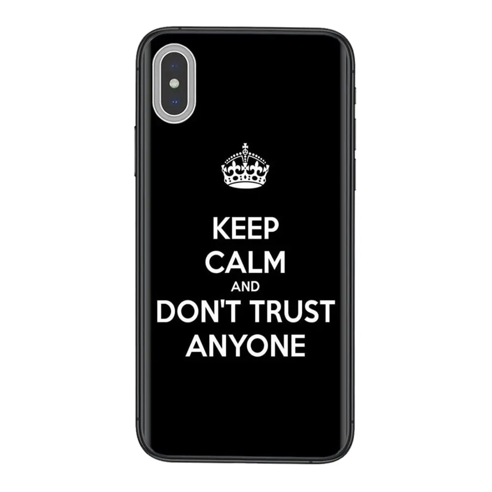 Чехол для сотового телефона Samsung Galaxy S20 Fe S30 Ultra S21 S10 S9 Plus Lite не доверяйте никому