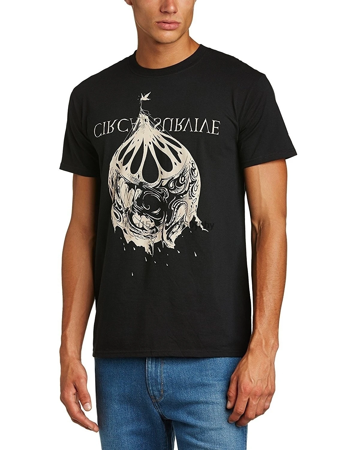 Мужская футболка с коротким рукавом около выживания | одежда