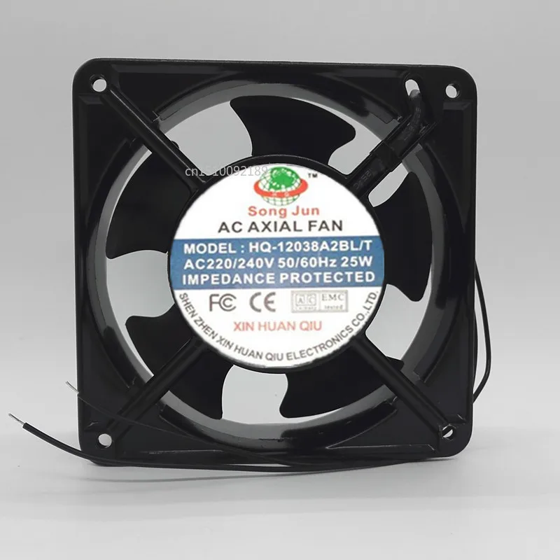

for global HQ-12038A2BL/T/A2SL/T fan 12cm 220V cooling fan