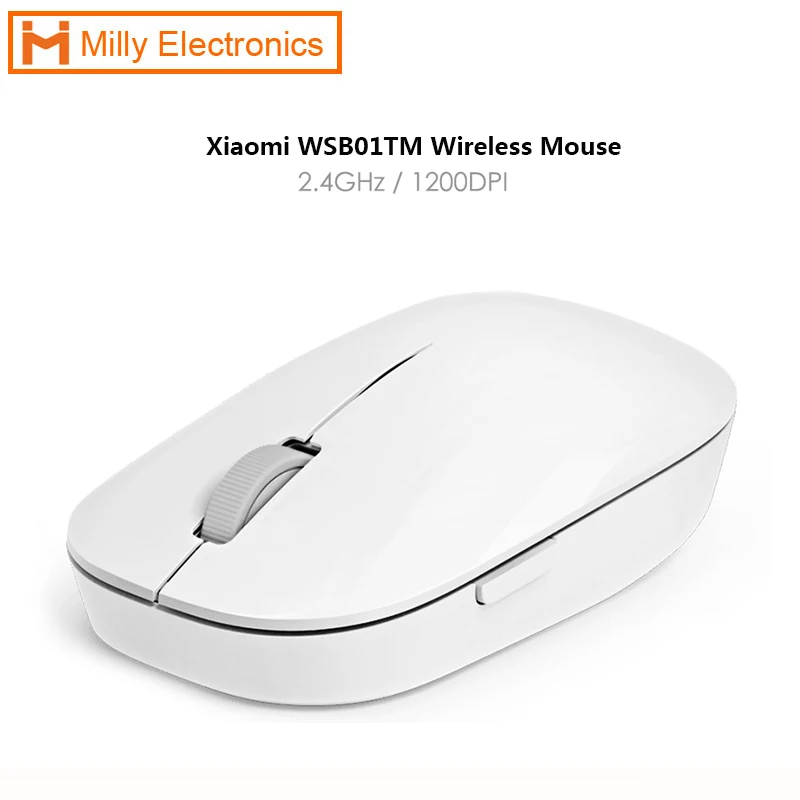 Оригинальная беспроводная мышь Xiaomi 2 4 GHz эргономичный дизайн 1200 точек/дюйм мыши