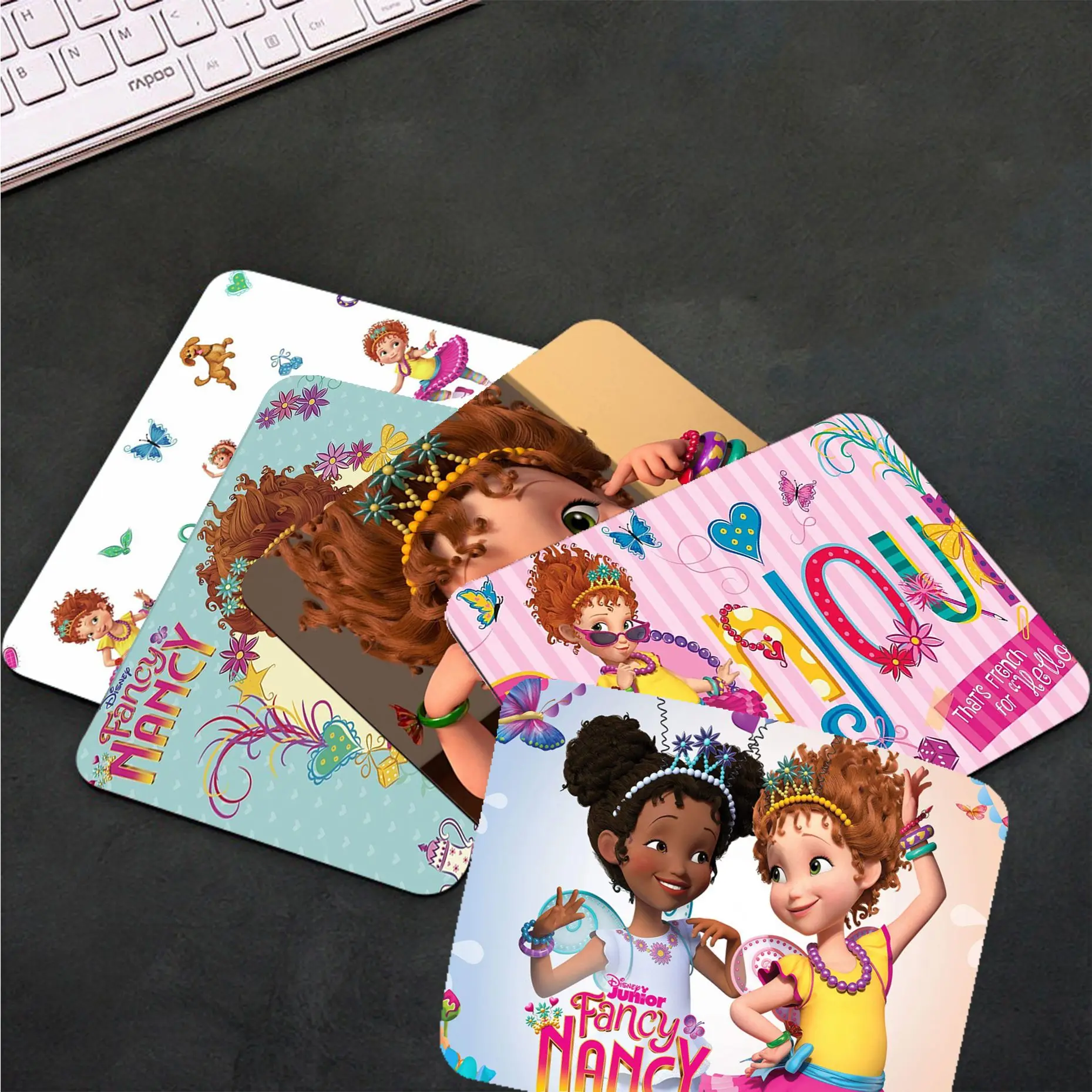 

Custom Skin Disney Fancy Nancy Comfort Mouse Mat Gaming Mousepad Top Selling Wholesale Gaming Pad mouse