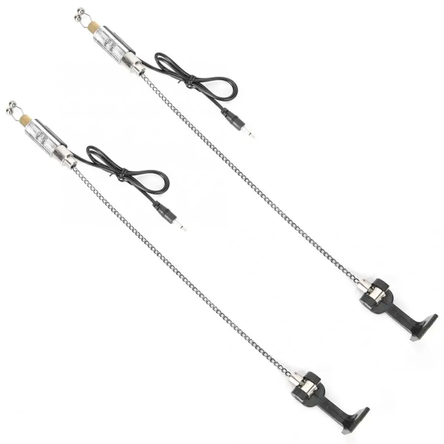 Сигнализатор укуса для рыбалки 2 шт. сигнализатор приемник сигнала морской