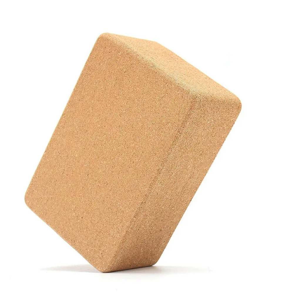

Yoga Block Pilates Cork Brick Home Stretch Aid Gym Fitness Exercise Cushion