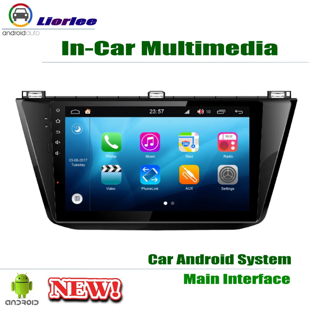 10 1 &quotHD 1080P IPS ЖК-экран Android 8 Core для VW Tiguan 2016-2019 Автомагнитола BT 3G/4G Navi мультимедиа |