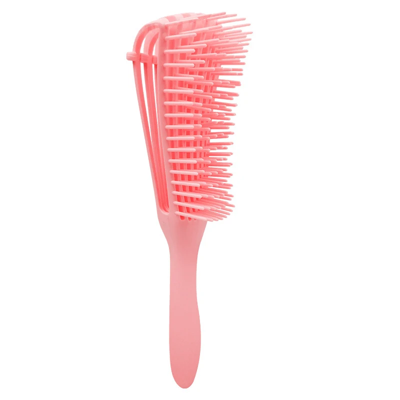 

Detangler Hair Brush Anti-Static Scalp Comb Salon Styling Hair Brushes Comb Set for Hair Textured 3A to 4C Kinky Hair