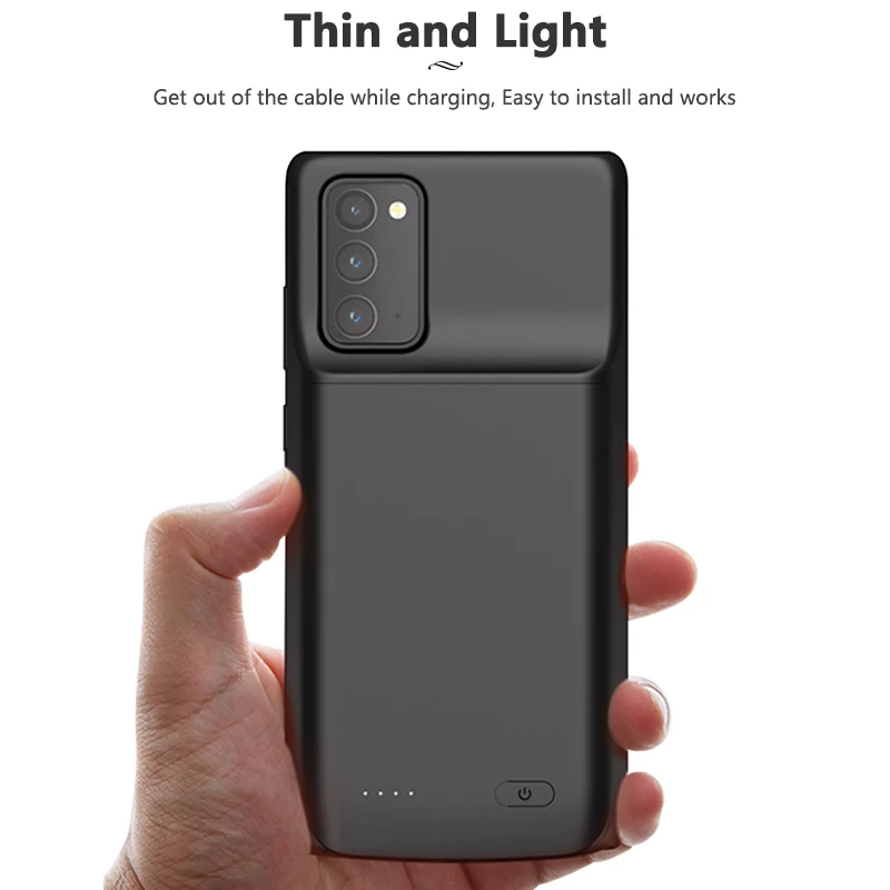 

Battery Charger Case For Samsung Galaxy Note 20 Ultra Slim External Power Bank Charging Case For Samsung Note 20 Battery Case