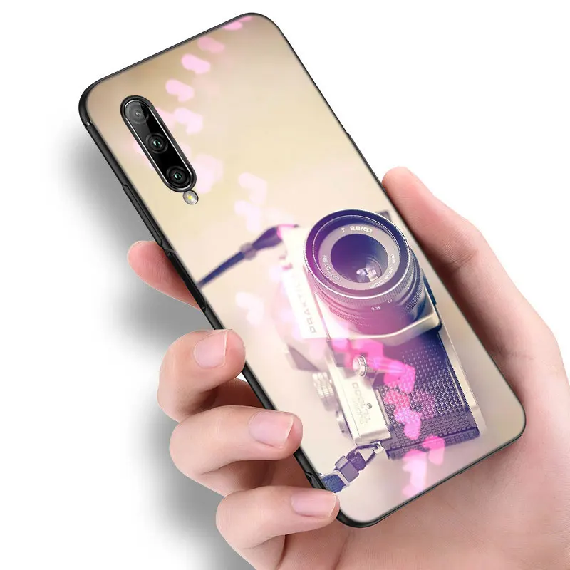 Винтажный чехол в стиле ретро для телефона с камерой Huawei Y9A Y7A Y9S Y8S Y6S Y5P Y6P Y7P Y8P Y5 Lite