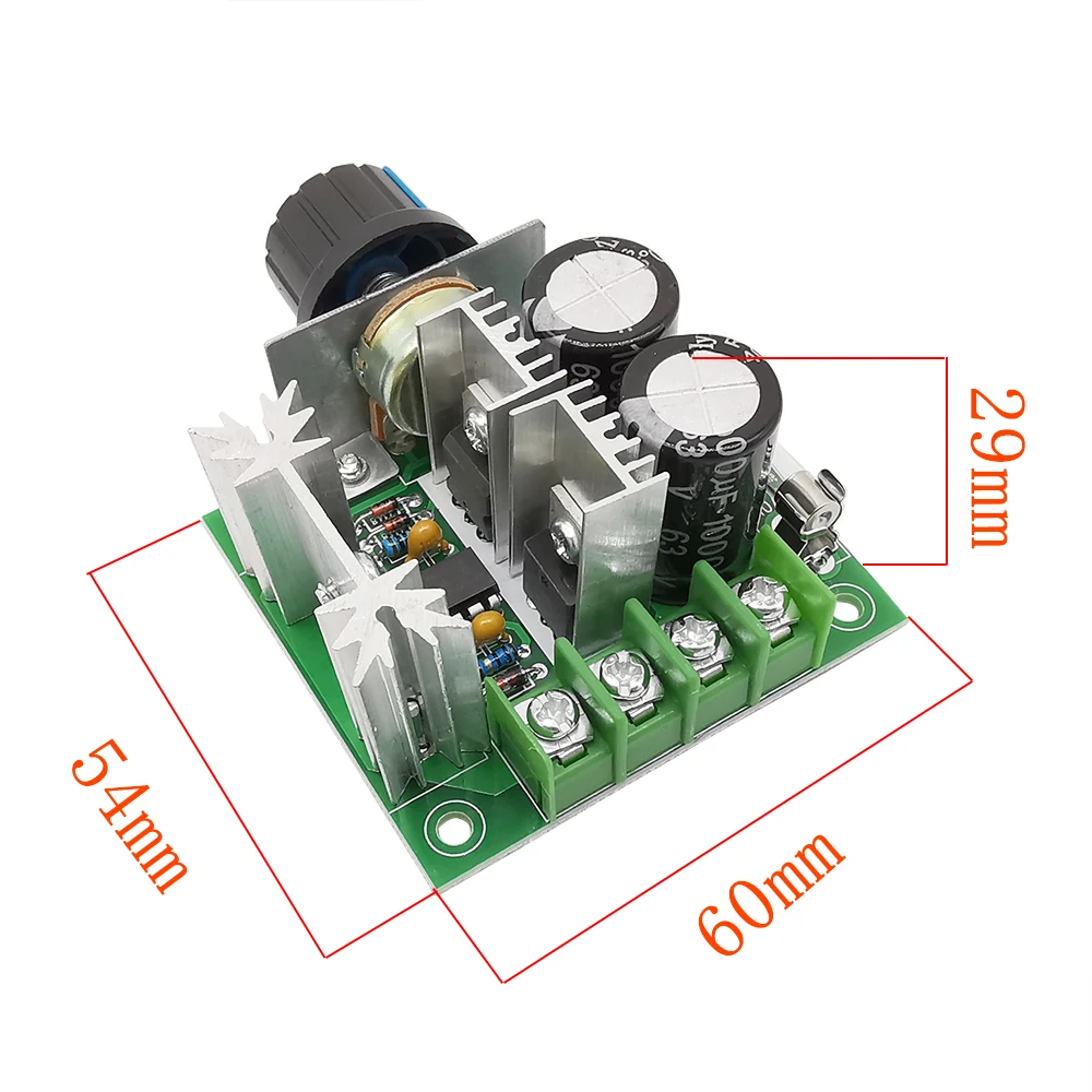 1 шт 12-40V 10A шим тока мотор Скорость регулятор Управление Выключатель PWM двигатель