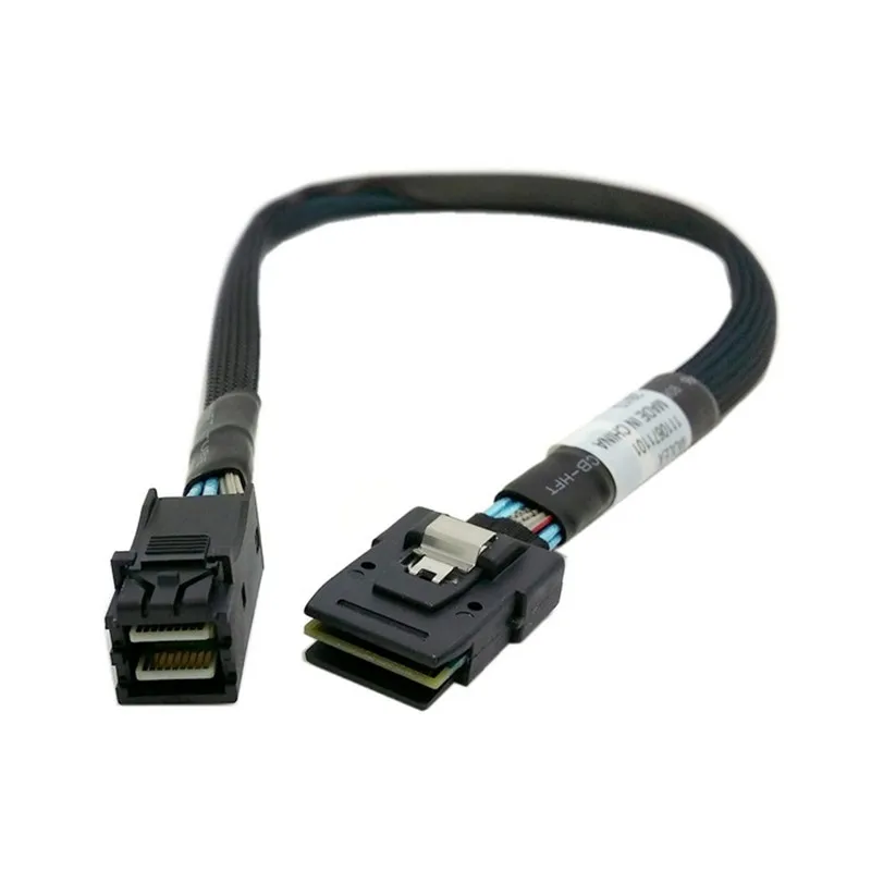 Internal Mini SAS SFF-8087 to mini sas High Density HD SFF-8643 data Server hard disk raid Cable 50cm/100cm | Компьютеры и офис