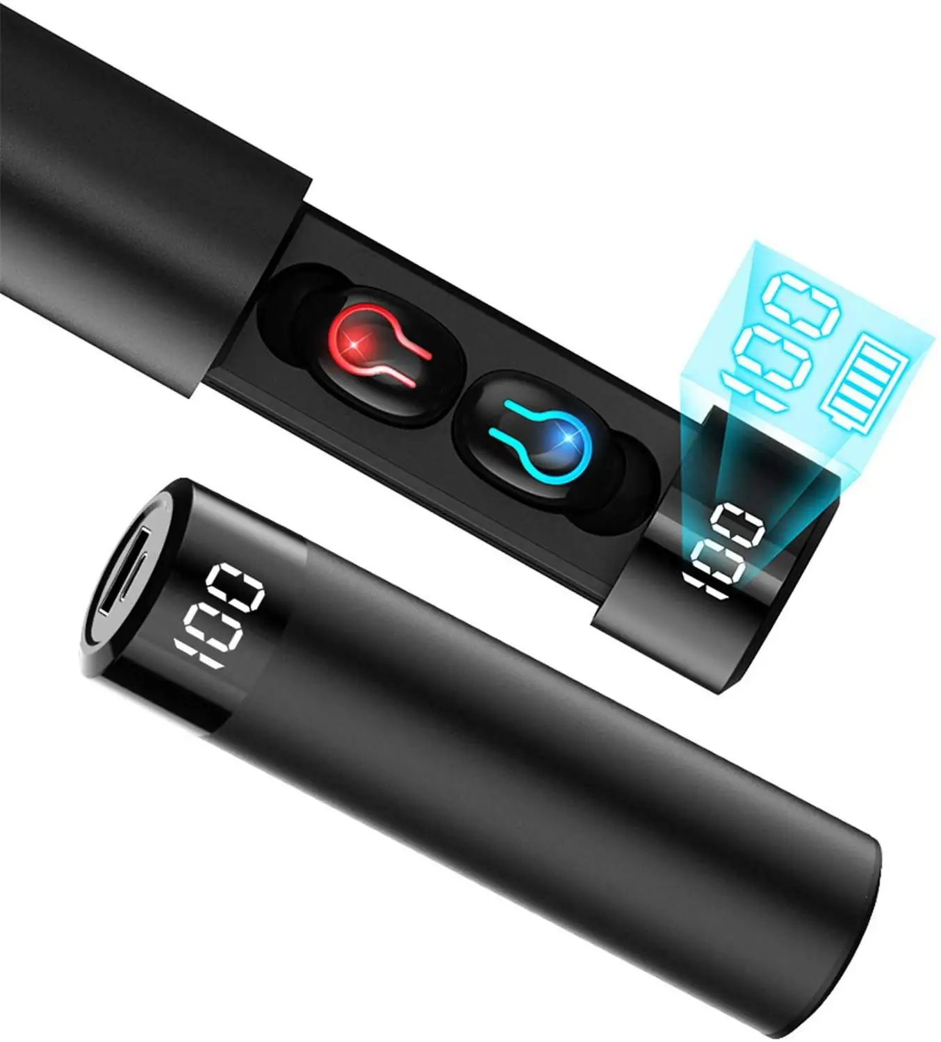 Мини наушники Q67 TWS водонепроницаемые беспроводные Bluetooth 5 0 3D стерео двойной