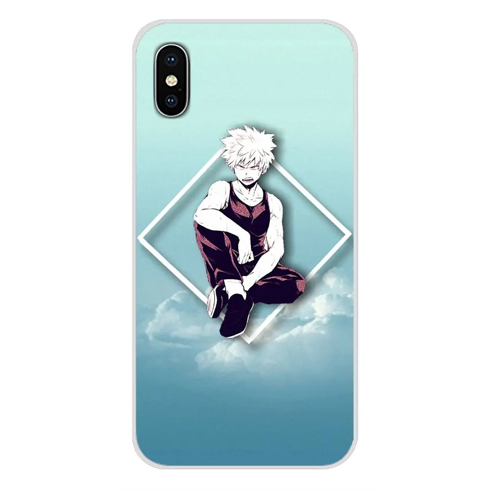 Для Motorola Moto X4 E4 E5 G5 G5S G6 Z Z2 Z3 G G2 G3 C Play Plus аниме Katsuki Bakugou аксессуары чехлы для