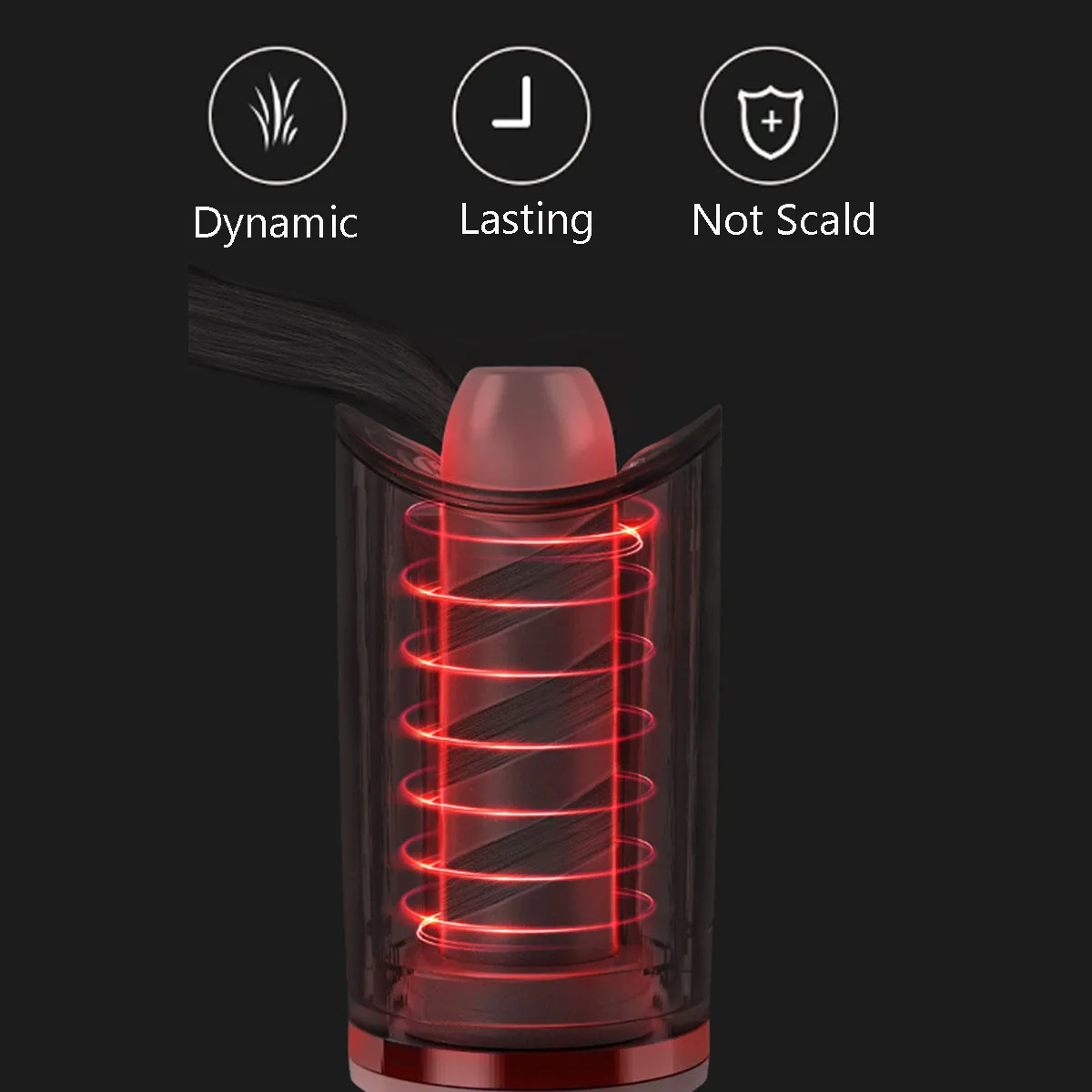 

Auto Rotate Hair Curler Ceramic Curling Iron Long-lasting Hair Styling Constant Temperature Waver Hair Care Electric Hair Curler