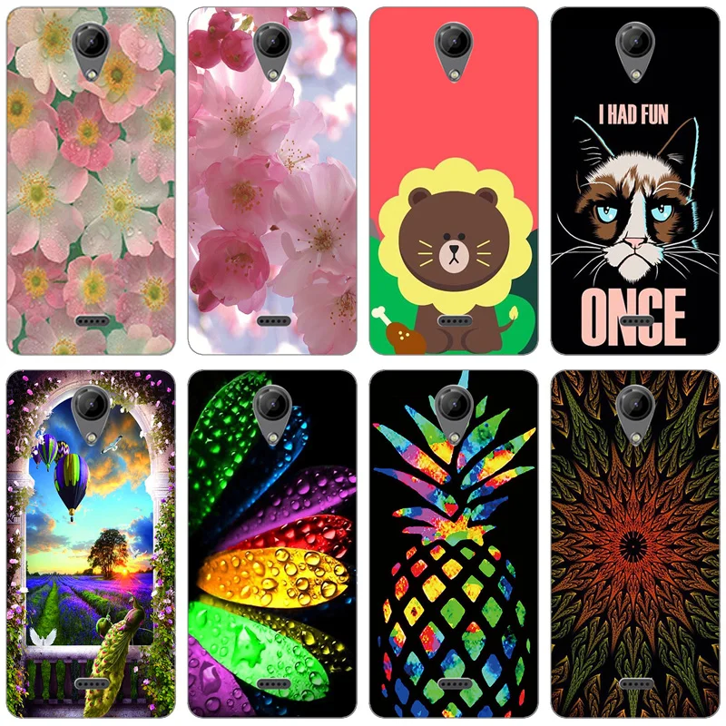 Силиконовый Печатный чехол для телефона Wiko Фредди Чехлы мягкие из кожи TPU на