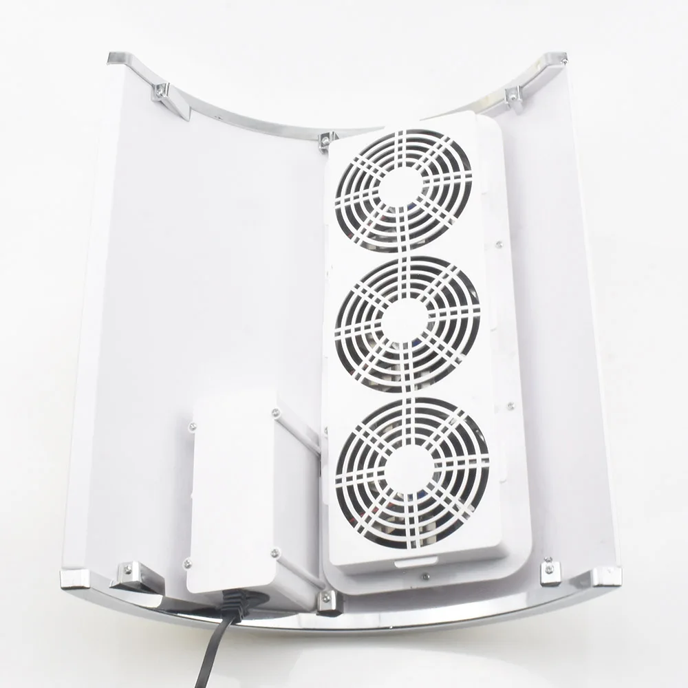 

60W Nail Suction Dust Collector Large Size Strong Nail Vacuum Cleaner Machine With 3 fans 2 bags EU/US Plug Salon Tool