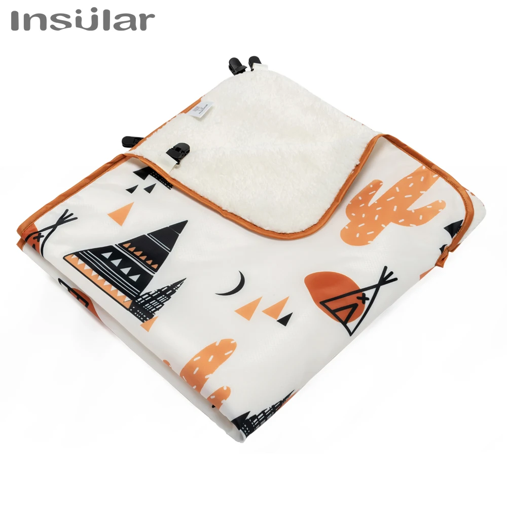 Одеяло детское водонепроницаемое супермягкое для новорожденных на