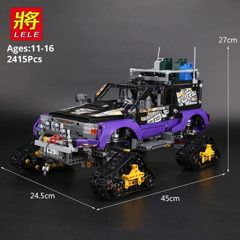 Lele 38044 MOC Technic Механическая серия Ultimate экстремальные Приключения автомобиль | Отзывы и видеообзор -4000256066305