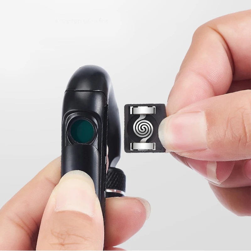 Безопасная Пряжка USB Электронная зажигалка сменная Тепловая катушка Плазменные