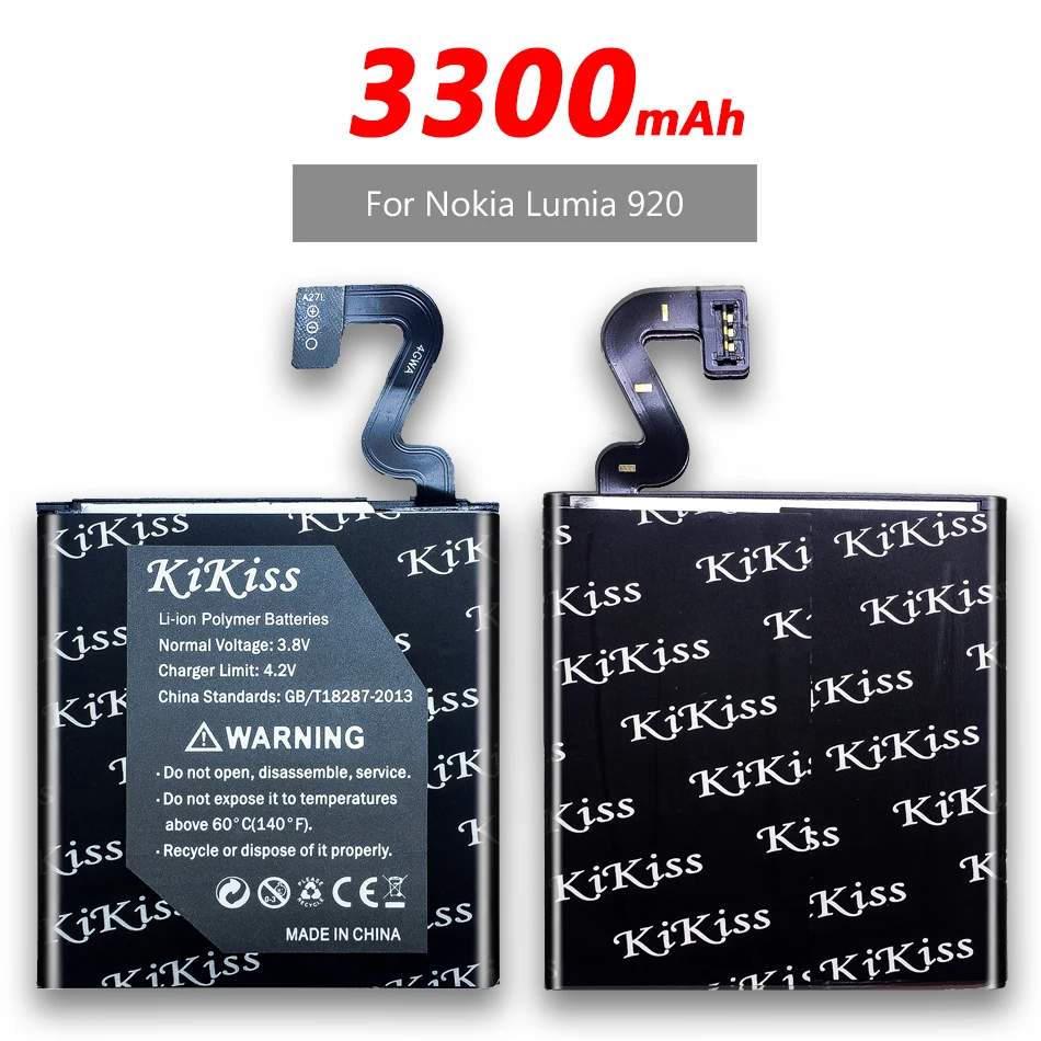 KiKiss BL-4YW BV-T4D BP-4GW Батарея для microsoft Nokia Lumia 950 925 922 920 940 1320 1520 акумуляторная батарея BV-4BW BV-4BWA