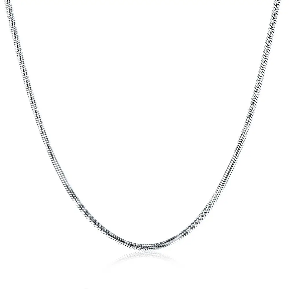 Цепочка змейка из нержавеющей стали для мужчин и женщин массивное Ювелирное